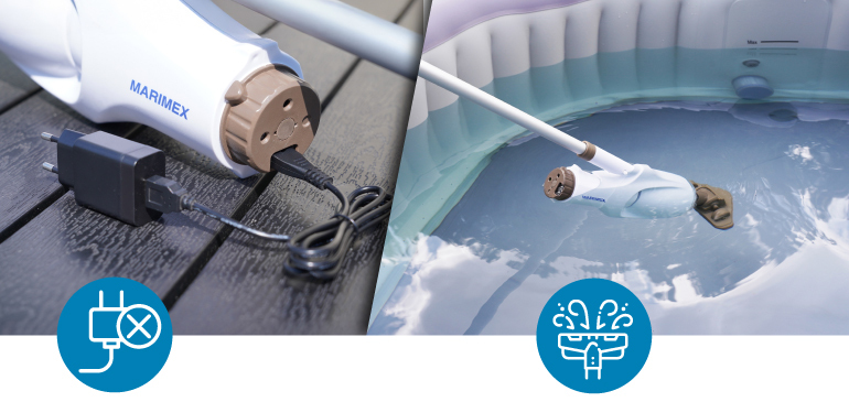 Marimex SpaVac Columbia set - bezdrátový bazénový vysavač