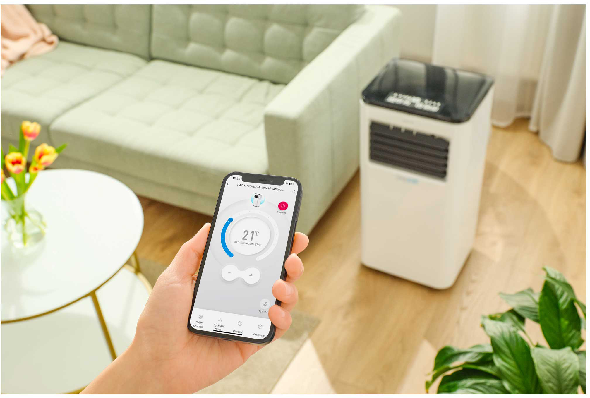 Chytré ovládání klimatizace