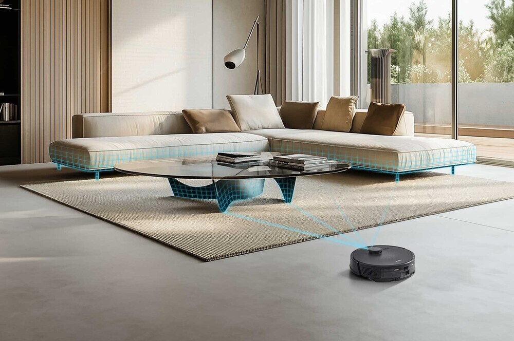 Robotický vysavač s pokročilými navigačními systémy